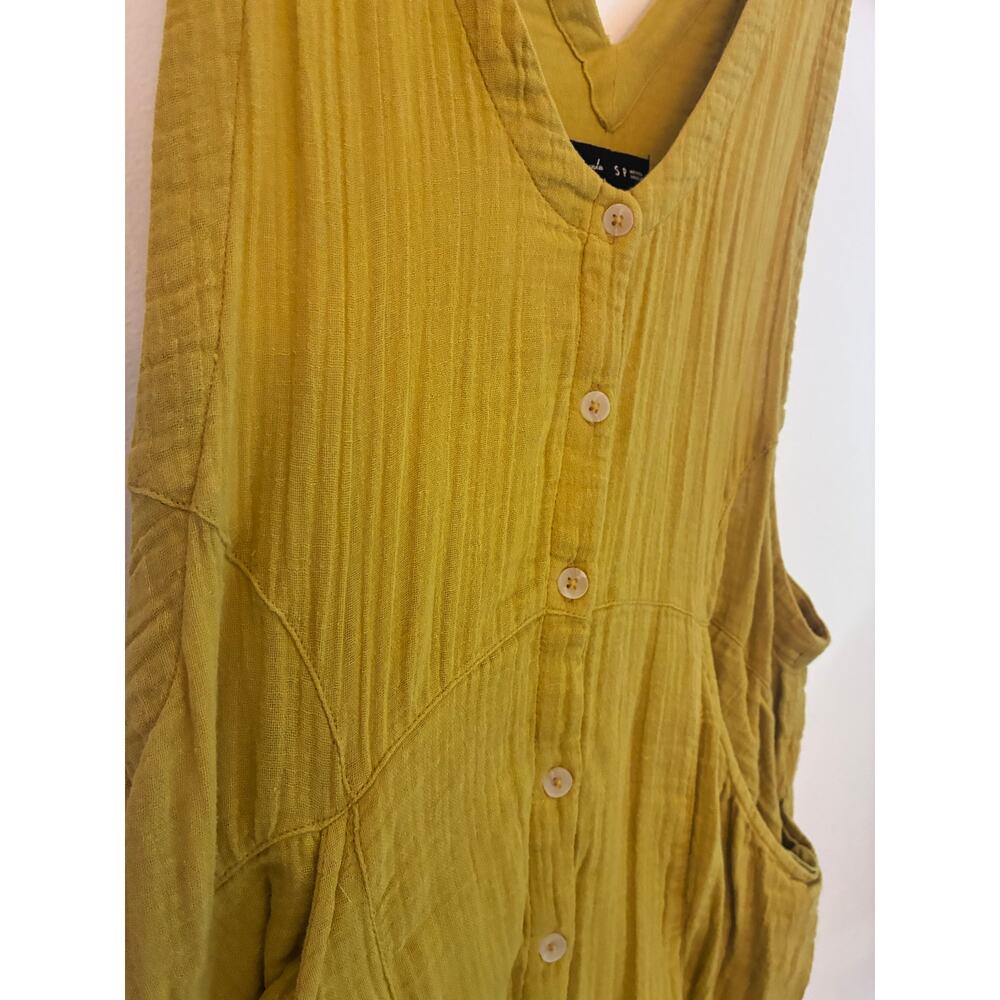 Out From Under Rhea Button Front Jumpsuit -Small - Picture 6 of 7